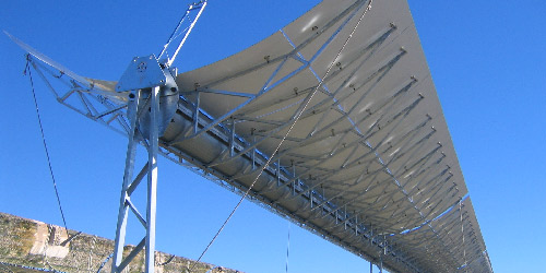 Photovoltaic system steel substructure